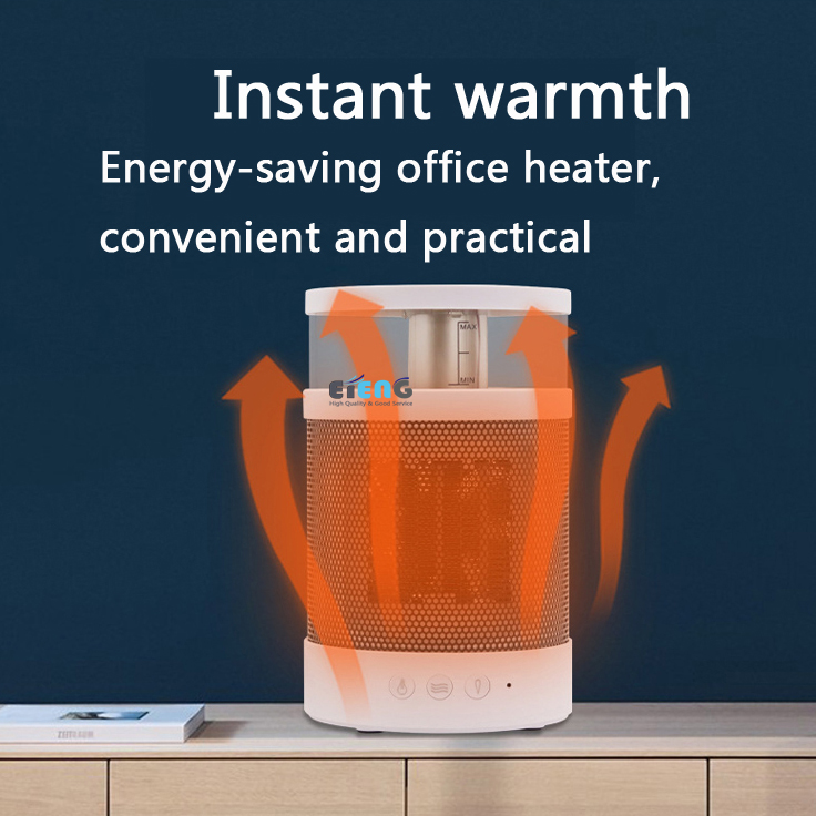 Custom Smart Desktop Air Heater Ligther Home Office Humidifier Portable Mini Electric Air Heater