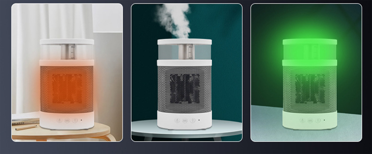 Custom Smart Desktop Air Heater Ligther Home Office Humidifier Portable Mini Electric Air Heater Custom Smart Desktop Air Heater Ligther Home Office Humidifier Portable Mini Electric Air Heater