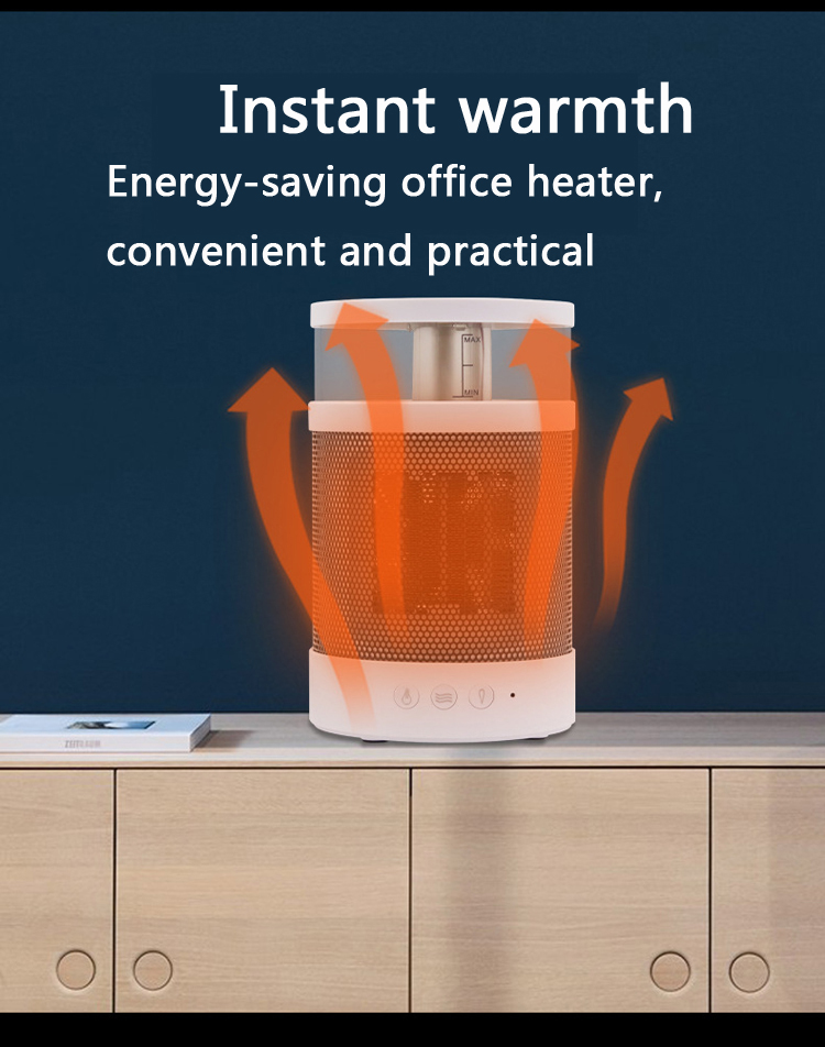 Custom Smart Desktop Air Heater Ligther Home Office Humidifier Portable Mini Electric Air Heater Custom Smart Desktop Air Heater Ligther Home Office Humidifier Portable Mini Electric Air Heater