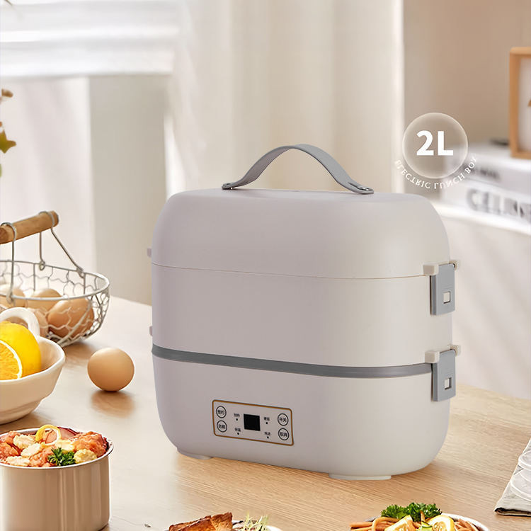 Electric Heated and Cooked Lunch box