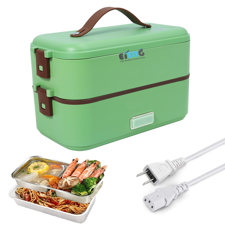 Electric Heated and Cooked Lunch box