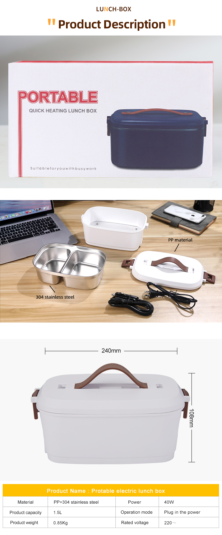 electric lunch box