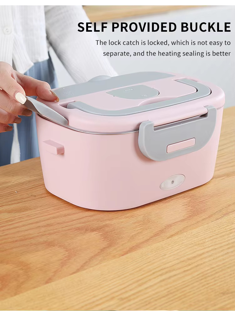 Manufacturer Cheap Custom Stainless Steel Electric Heating Lunch Box