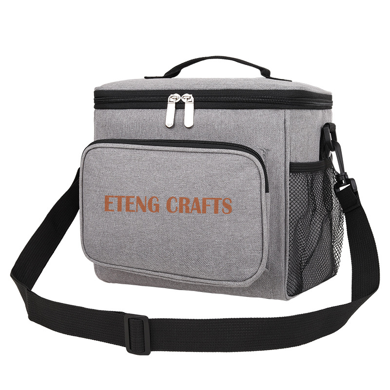 Hot Fashion Custom Logo Insulated Oxford Picnic Cooler Bag Large-Capacity Portable Lunch Bag