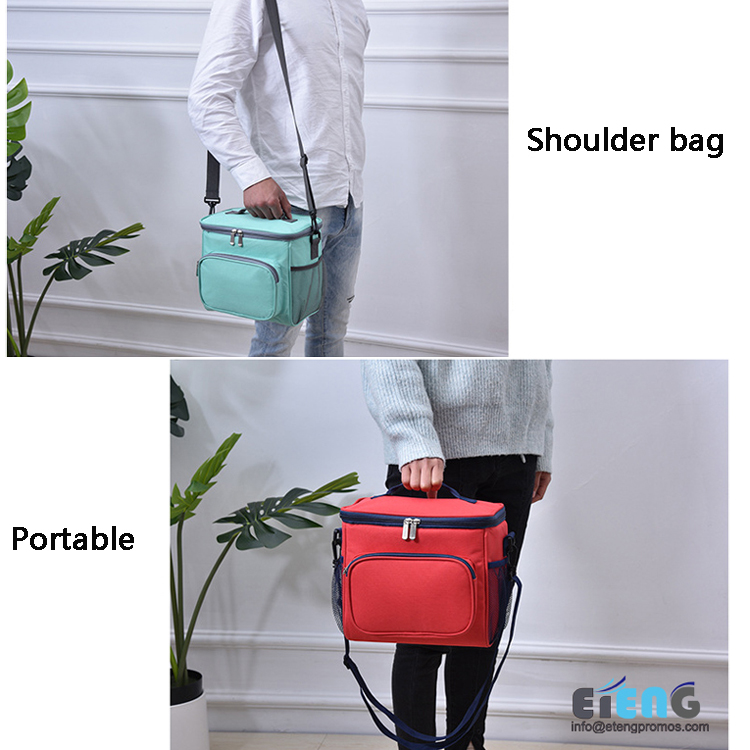 Hot Fashion Custom Logo Insulated Oxford Picnic Cooler Bag Large-Capacity Portable Lunch Bag