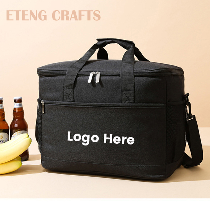 Manufacturer Cheap Custom Logo Cooler Bag Cans Large Insulated Lunch Bag Leakproof Thermal Bag 