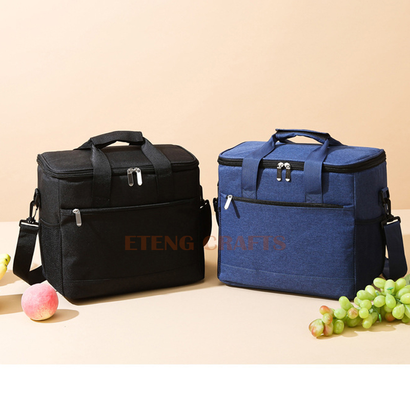 Manufacturer Cheap Custom Logo Cooler Bag Cans Large Insulated Lunch Bag Leakproof Thermal Bag 