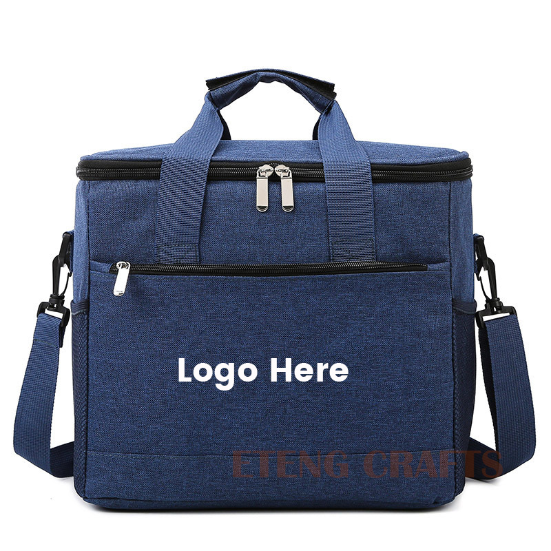 CheapCustom Logo EVA Foil Thermal Cooler Bags Collapsible Leak-proof 17L Insulated Backpack