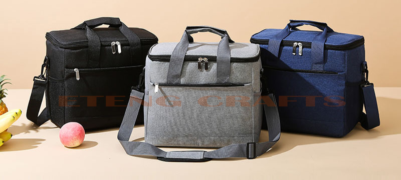 CheapCustom Logo EVA Foil Thermal Cooler Bags Collapsible Leak-proof 17L Insulated Backpack