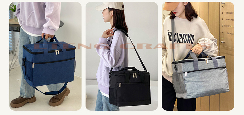 CheapCustom Logo EVA Foil Thermal Cooler Bags Collapsible Leak-proof 17L Insulated Backpack