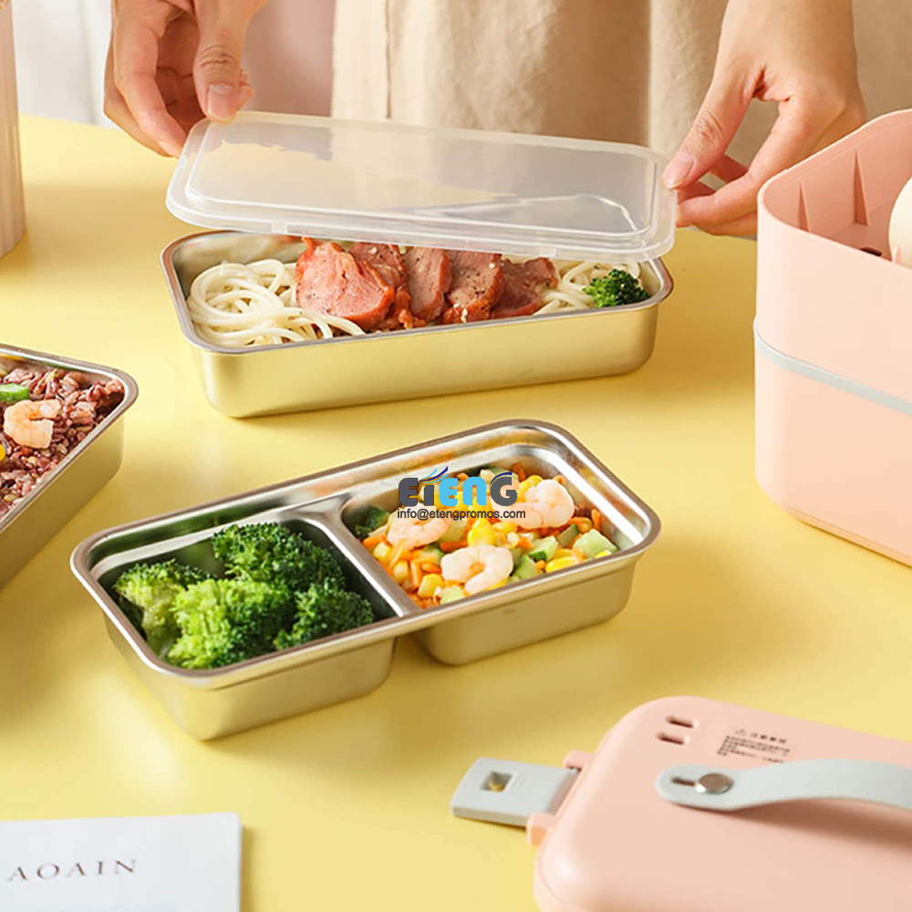 Manufacturer Custom Printed logo 300 Watt Double Layers Multi-functional Portable Electric Lunch Box
