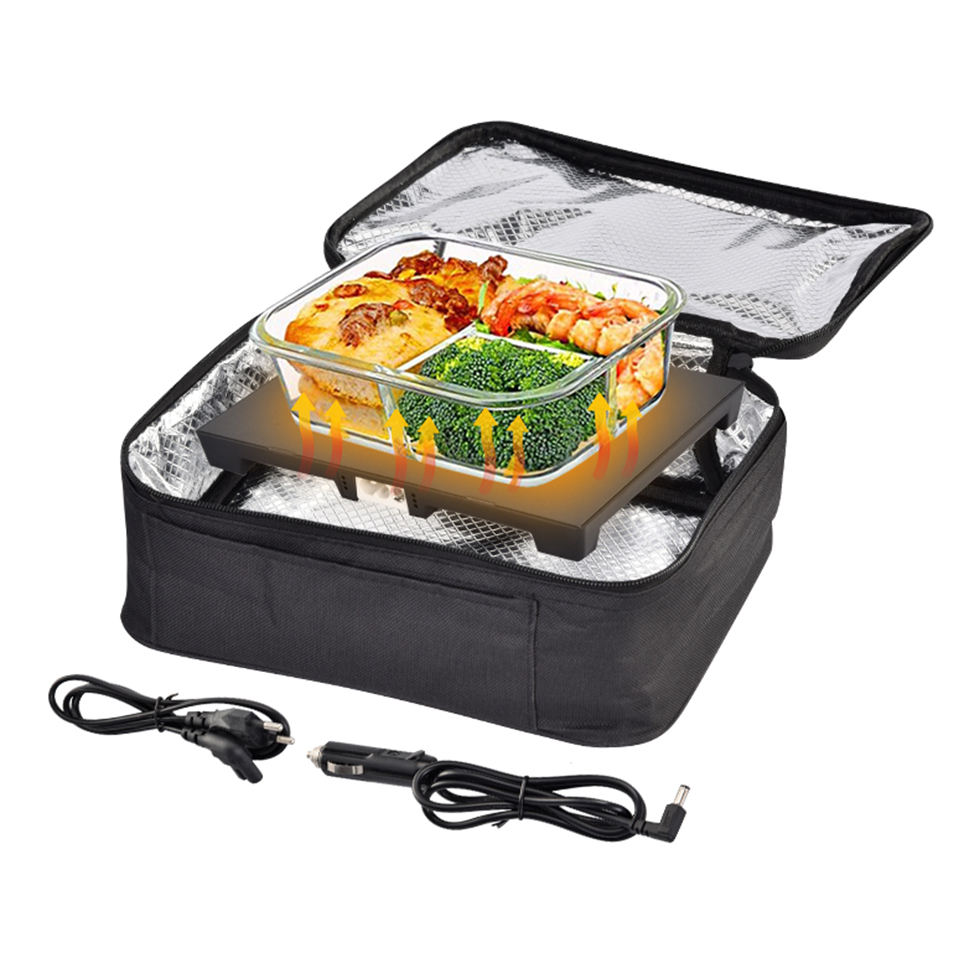 High Quality Food Heater 12V 24V 110V 220V Portable Oven Thermal Lunch Bag Food Warmer